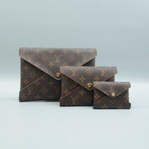 Louis Vuitton Kirigami Brown W/P Monogram Canvas Clutch Bag